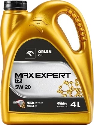 Motorolje ORLEN PLATINUM MAX EXPERT C5 5W20 4L Motorolje ORLEN PLATINUM MAX EXPERT C5 5W20 4L