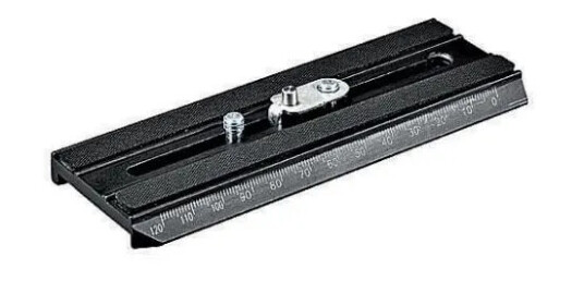 Gitzo G1382L/38B Kameraplate Long 3/8" Lang hurtigfesteplate Center Ball + Flui