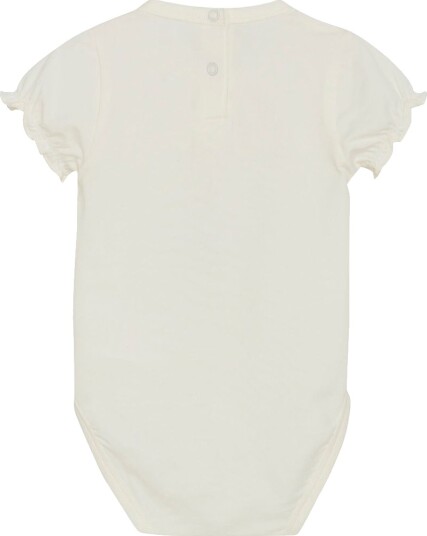 Dove Striper Wheat Placket SS Body (68 / 6 mnd)