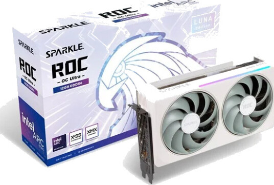Sparkle Arc B580 ROC Luna OC Ultra Grafikkort med 12GB GDDR6 RAM