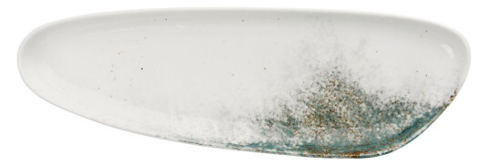 Vega Serveringsfat Purior 35.5x11.5x2.6 cm  Hvit/Petroleumsblå 4 Stykk / Forpakning