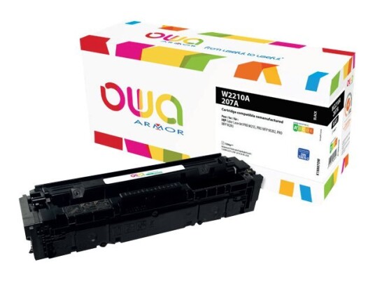 Owa - Cyan - Kompatibel - Tonerpatron Alternativ For: Hp W2211a - For Hp Color Laserjet Pro M255dw M255nw Mfp M282nw Mfp M283fdn Mfp M283fdw