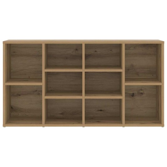 Skobenk med hylle artisan eik 103 x 30 x 54.5 cm Konstruert tre Skobenk med hylle artisan eik 103 x 30 x 54.5 cm Konstruert tre