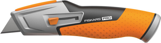 Fiskars CarbonMax Innfellbar Universalkniv med Uttrekkbart Blad