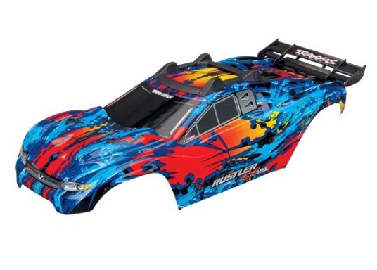 Traxxas TRX-6717R Body Rustler 4x4 Red Traxxas TRX-6717R Body Rustler 4x4 Red
