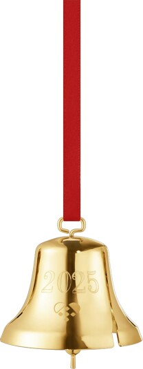 Georg Jensen 2025 Julebjelle Gullbelagt