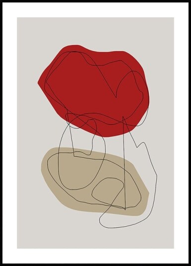 Heart And Mind Plakat Plakat / 21x30cm Heart And Mind Plakat Plakat / 21x30cm