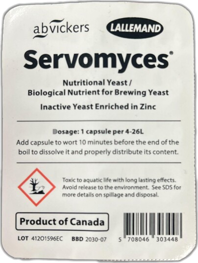 Lallemand Servomyces 10stk Gjærnæring kapsler