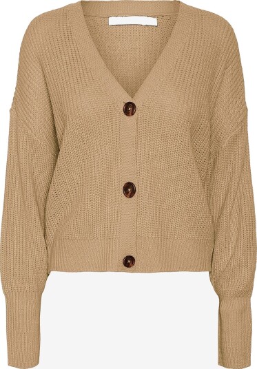 Vero Moda Kardigan vmLea LS V neck Cuff Cardigan Brun