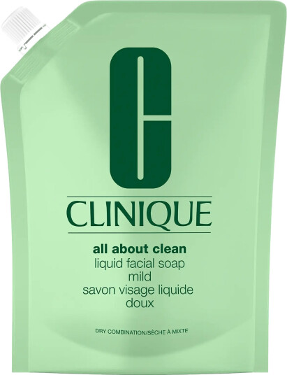 Clinique Liquid Facial Soap Mild Cleanser Refillable Nude 400 ML