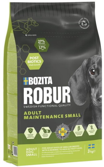 Bozita Robur Adult Maintenance Mini 3 kg Hundefôr Bozita Robur Adult Maintenance Mini 3 kg Hundefôr