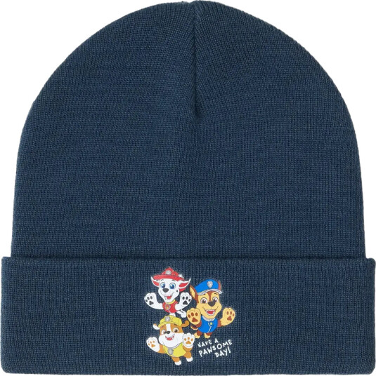 Lindex Beanie Knitted Paw Patrol - Navy - 2-4 Lindex Beanie Knitted Paw Patrol - Navy - 2-4