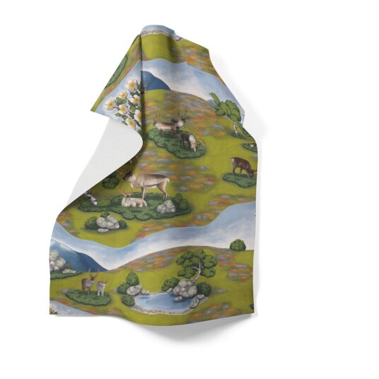 Arvidssons Textil Renvandring kjøkkenhåndkle 65 x 85 cm Grønn
