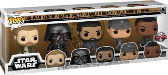 Funko! POP - 5PK Star Wars - Obi-Wan Kenobi 65089 Funko! POP - 5PK Star Wars - Obi-Wan Kenobi 65089