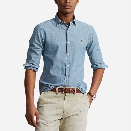 Ralph Lauren Chambray Slim Chambray