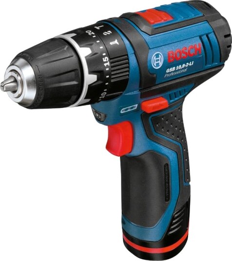 Bosch GSB 12V-15 Batteridrevet Slagboremaskin med L-Boxx og 2x2.0Ah Batteri