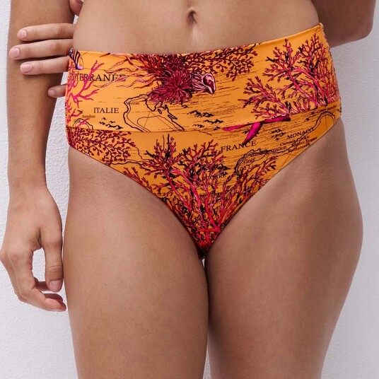 Chantelle Beach Icon Full Brief   Orange   46