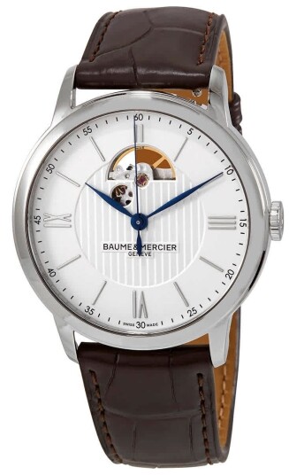 Baume & Mercier Herreklokke M0A10524 Classima Sølvfarget/Lær Baume & Mercier Herreklokke M0A10524 Classima Sølvfarget/Lær
