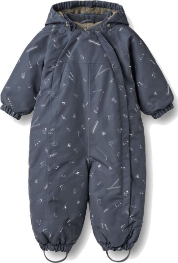 Wheat Snowsuit Adi WINTER BLUE AOP 92 Wheat Snowsuit Adi WINTER BLUE AOP 92