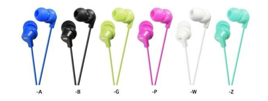 JVC In Ear Headphones JVC In Ear Headphones