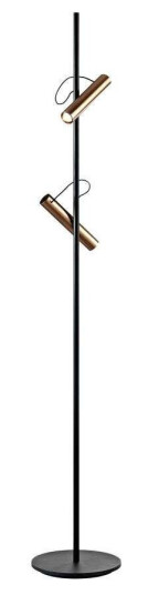 Light Point - Spirit F1 Gulvlampe Dim. Rose Gull/Svart