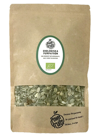 Økologisk Gresskarfrø, 500 g