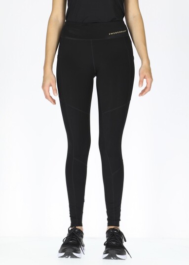 Swedemount Performance Tights W Black 40 Lange Tights
