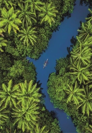 Clementoni Puzzle HQC Tropical Aerial View 500 pieces 2D Puslespill