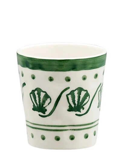 Anna + Nina Seagrass Shore Coffee Cup - Cream - 25 CL Anna + Nina Seagrass Shore Coffee Cup - Cream - 25 CL