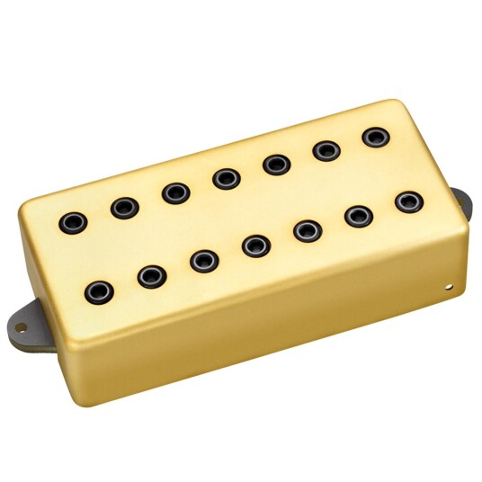 Dimarzio Dp714sg+bk Pickup Humbucker Titan-7 /bridge Satin Gull