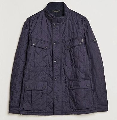 Barbour International Ariel Polarquilt International Jacket Navy
