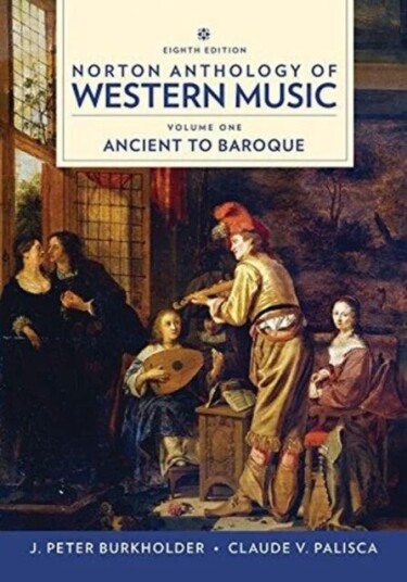 Norton Anthology Of Western Music Av J. Peter (Indiana University) Burkholder,  Grout