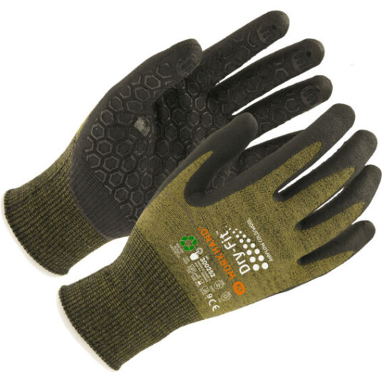 Workhand Vinterhanske Dry-Fit Ull pustende str 9 - 8812075