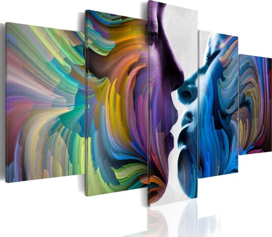 Bilde Kiss Of Colours 200x100 Artgeist sp. z o. o.