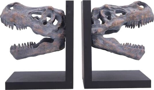 Nemesis Now Tyrannosaurus Rex Hodeskalle Bokstøtter D7554B26