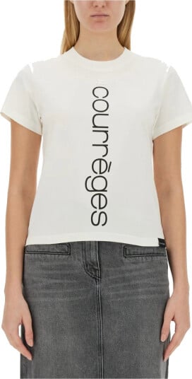 Courrèges Dame Topper Hvit M,