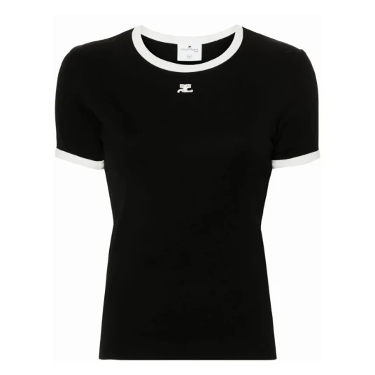 Courrèges, Dame, Topper, Svart, S, Courrèges, Dame, Topper, Svart, S,