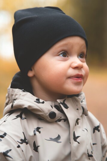 Lindberg Kids' Orsa Hat 4/56-60 cm, Black