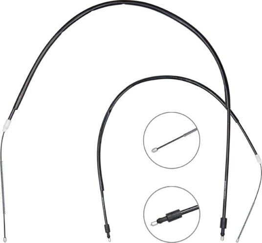 RIDEX 124C1250 Tautrekk håndbremse RIDEX 124C1250 Tautrekk håndbremse