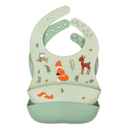 A Little Lovely Company Silikonsmekke 2-Pack Skogsvenner A Little Lovely Company Silikonsmekke 2-Pack Skogsvenner
