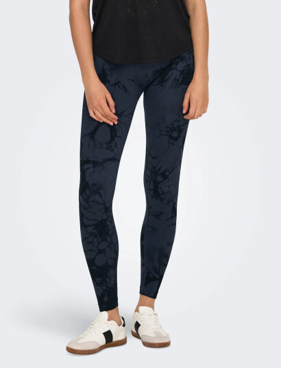 Only Play Onptie Hw Seam Tights - Blue - S Only Play Onptie Hw Seam Tights - Blue - S