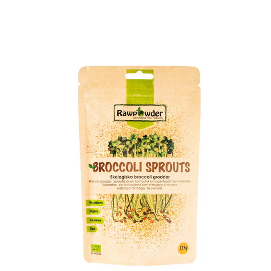 Økologiske Brokkoli Spirer 115g