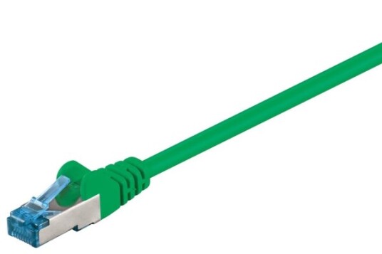 Goobay Cat 6A Koblingskabel S/Ftp (Pimf) Grønn - Kabellengde 1,5 M