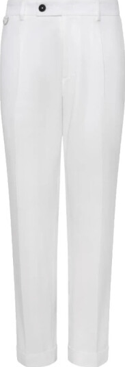 Low Brand Herre Bukser Hvit W31, Low Brand Herre Bukser Hvit W31,
