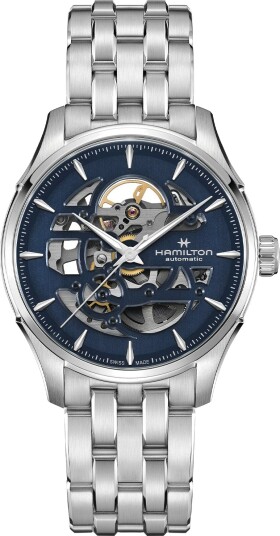 Hamilton Jazzmaster Skeleton Auto H42535141 - Herre - 40 mm - Analog - Automatisk - Safirglass