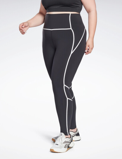 Reebok Performance Ts Lux Hr TightCb In Black 1X/S