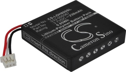 Batteri til Logitech H800 erstatningsbatteri Batteri til Logitech H800 erstatningsbatteri