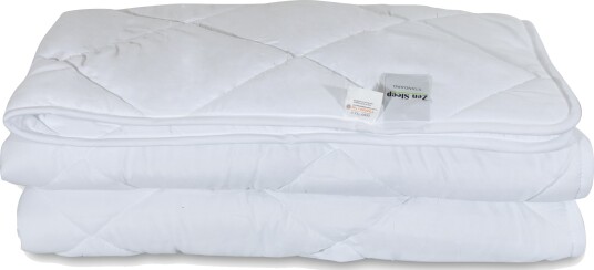 Zen Sleep Fiber dobbelt dyne Helårs Lun 200x220cm Microfiber-dyne