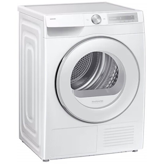 Samsung 6000 Serie Varme Pumpe Tørketrommel Hvit DV90DG6845HHU3 Samsung 6000 Serie Varme Pumpe Tørketrommel Hvit DV90DG6845HHU3