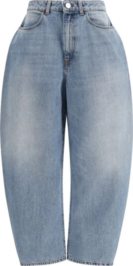 Róhe Dame Jeans Blå S,